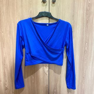 Cross crop top