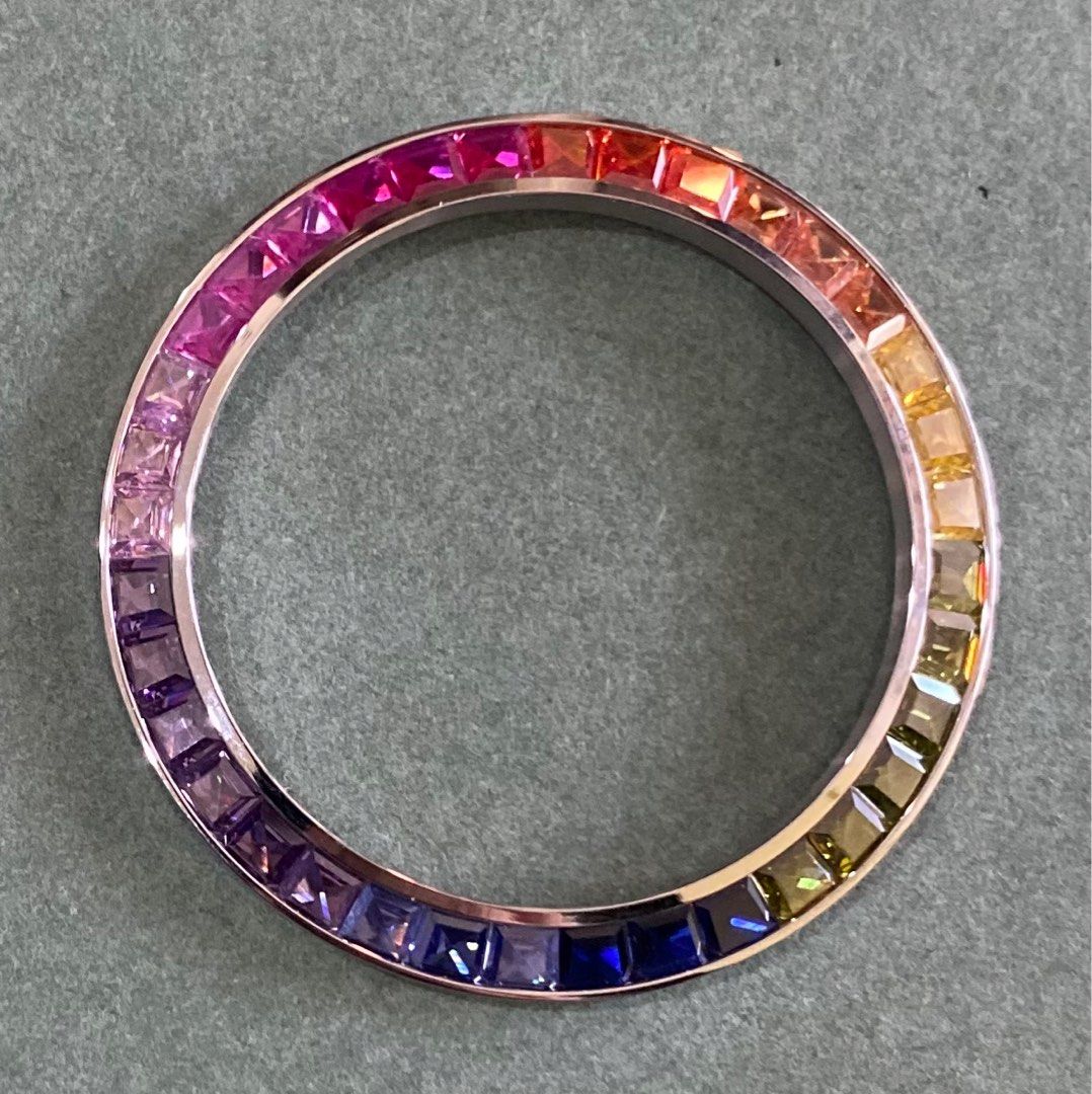Rainbow bezel hotsell