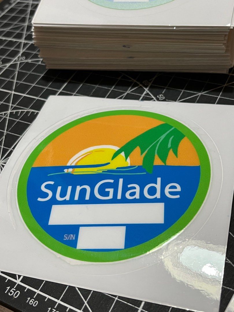 Custom Static Cling Windscreen Decals Car/Bike Club/Team/Condominium ...