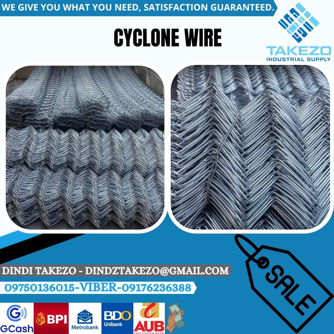 Cyclone Wire, Commercial & Industrial, Industrial Equipment on Carousell