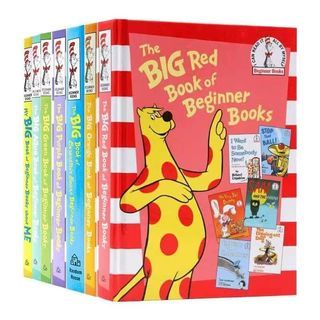 DR SEUSS BEGGINER COLLECTION 48 BOOKS BOUND IN 8 STURDY HARDCOVER.