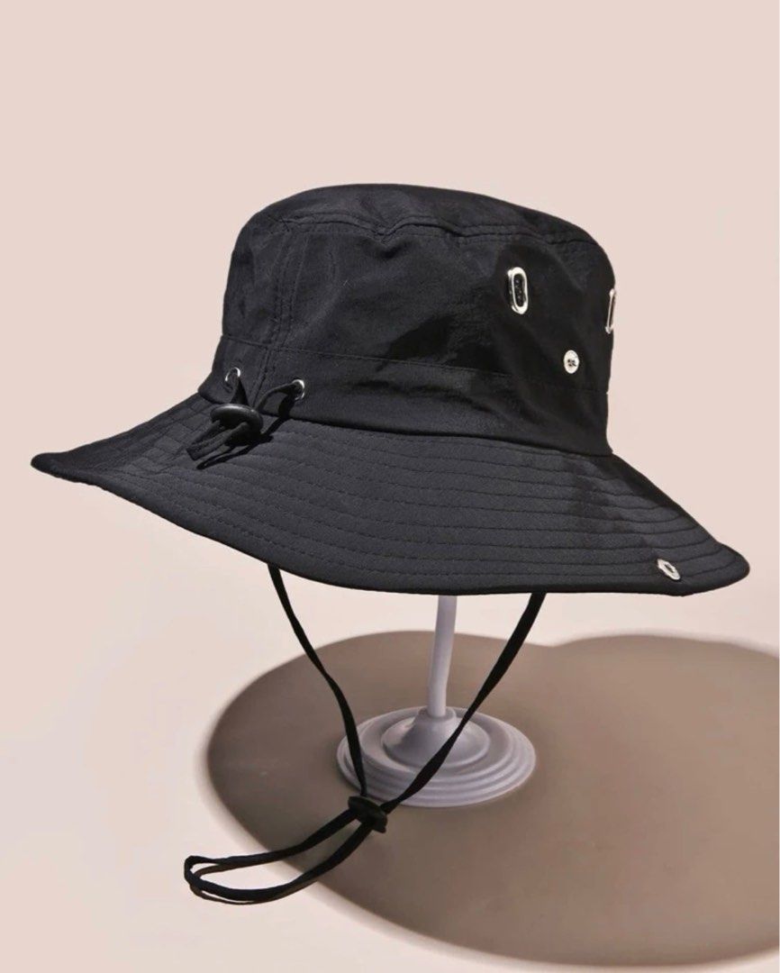 BNIP Drawstring Bucket Hat, Women's Fashion, Watches & Accessories