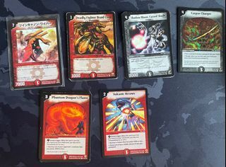 Duel Masters Fire/Dark Staples/Playsets Bundle Clearance