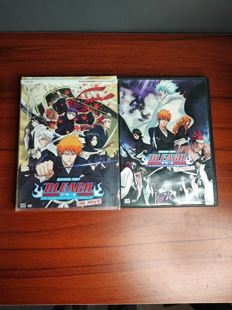 DVD Anime Bleach The Movie 1 Memories Of Nobody , 2 The Diamond Dust ...