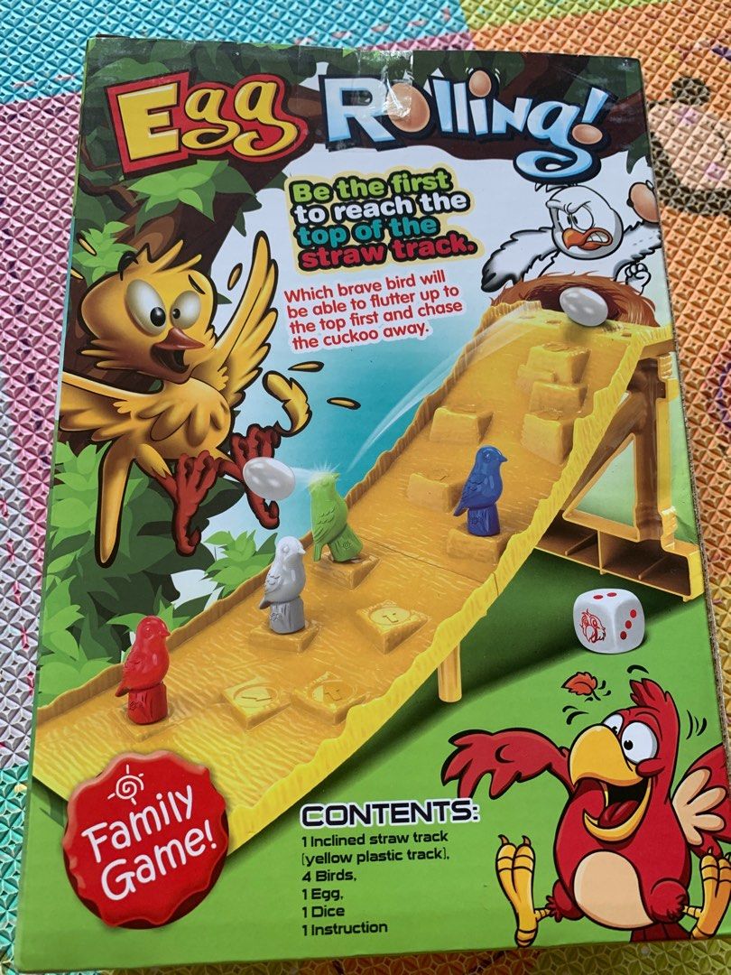 Egg Rolling Game, Hobbies & Toys, Toys & Games on Carousell