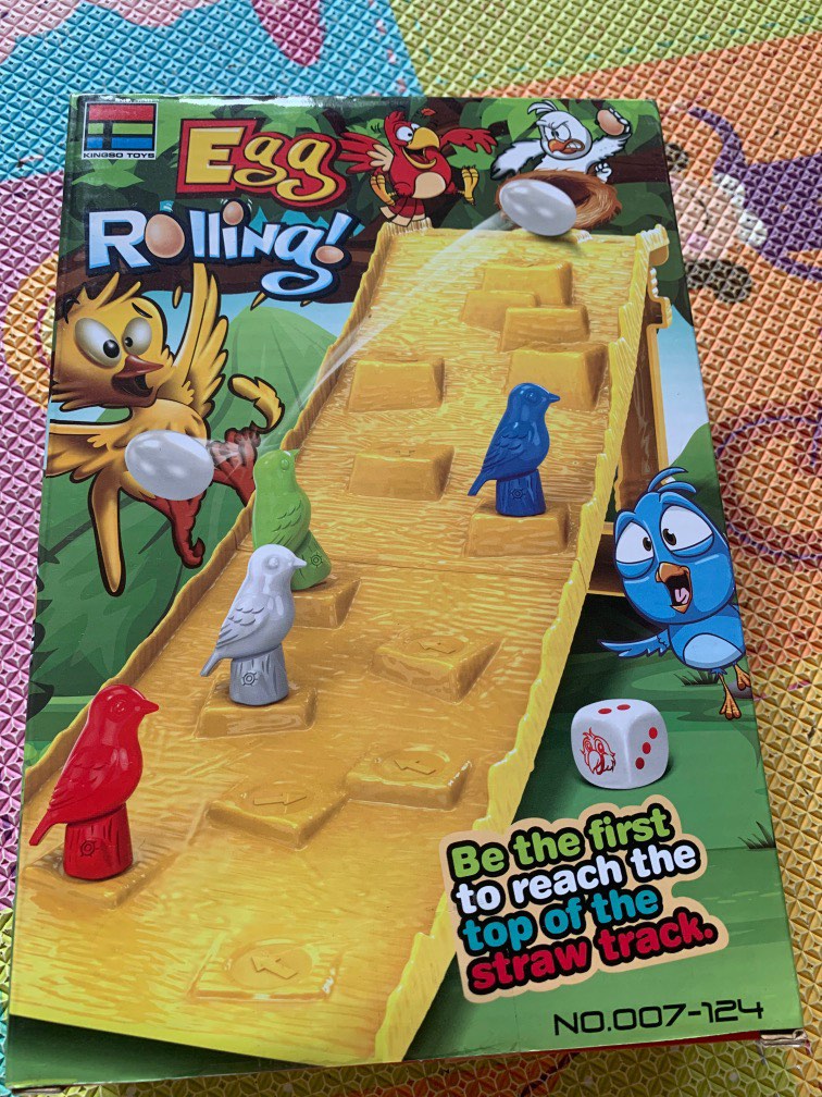 Egg Rolling Game, Hobbies & Toys, Toys & Games on Carousell