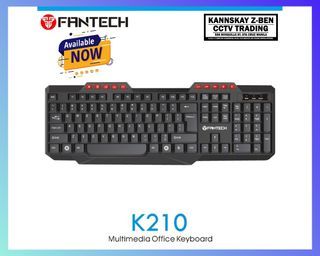 FANTECH K210 USB Multimedia Office Keyboard