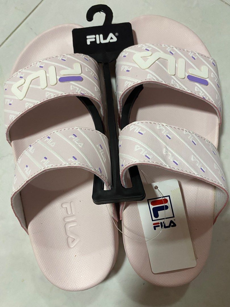 Fila slippers pink top