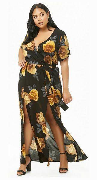 Forever 21 sales plus maxi dress
