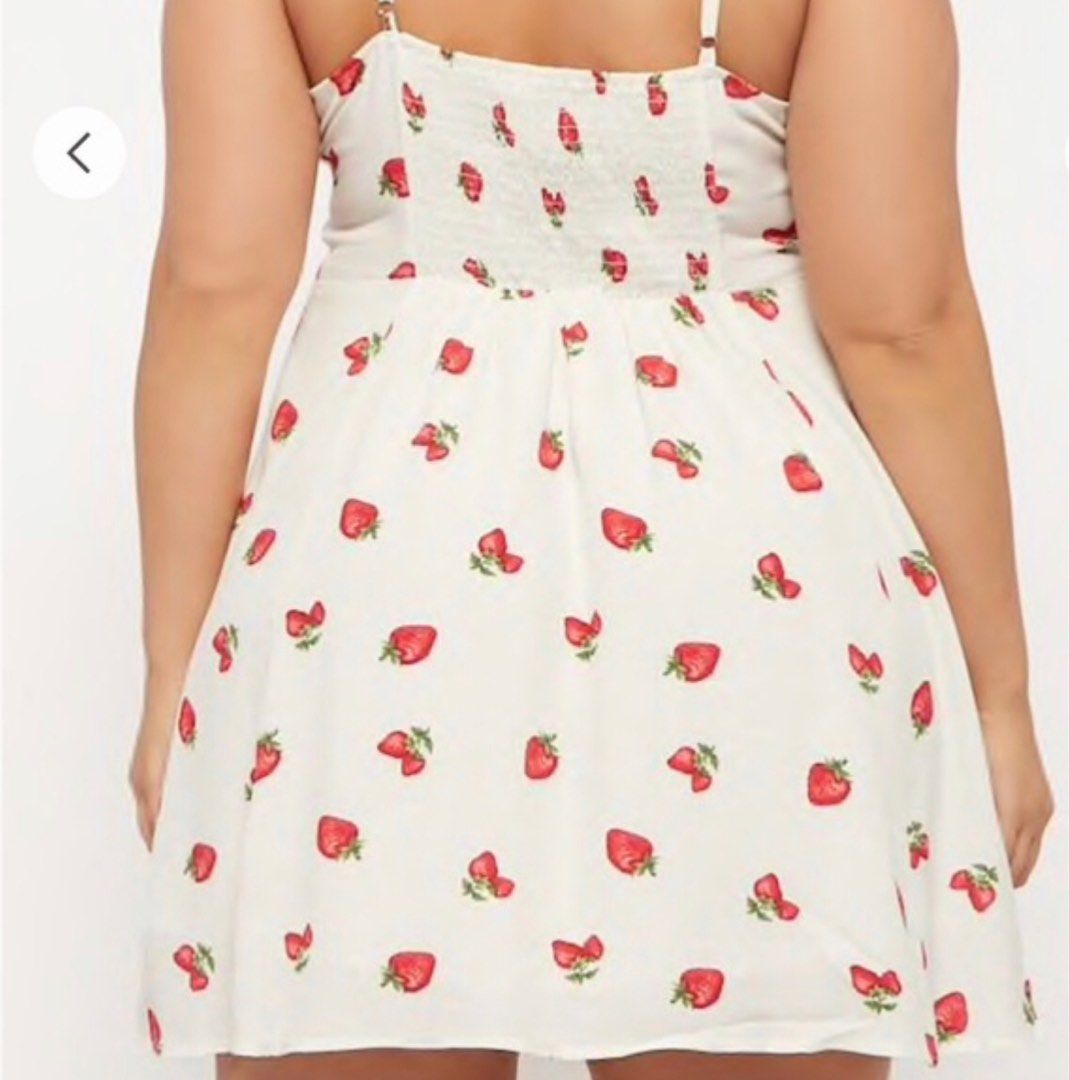 Forever 21 on sale strawberry dress