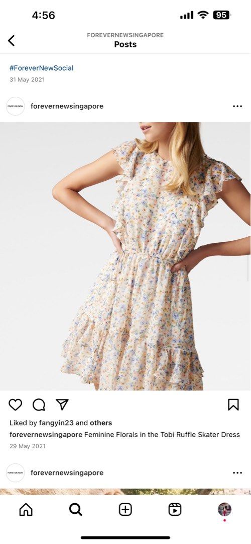 Tobi shop skater dress
