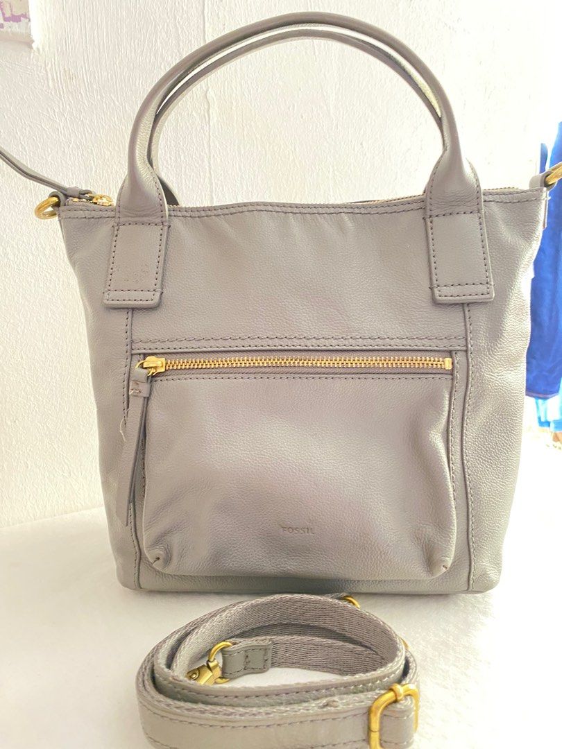Fossil Audelia Satchel Grey ILuvPosLaju Women s Fashion Bags