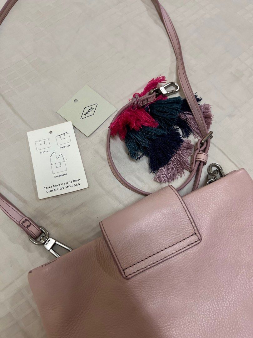 Fossil Carly Pink Sling Bag ZB7559530