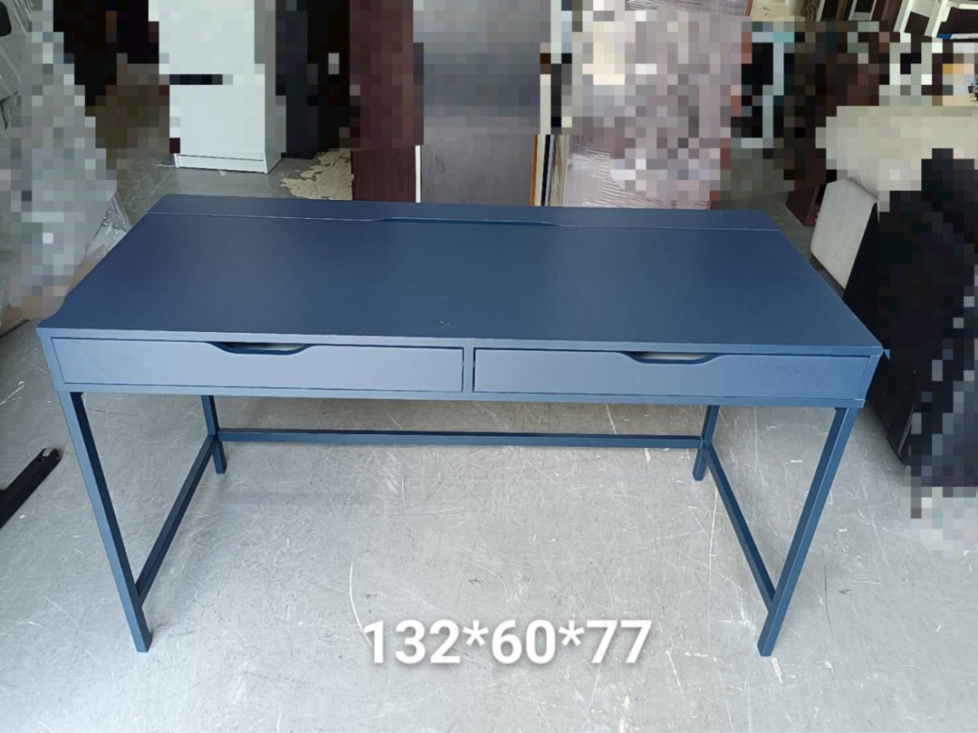 Free delivery IKEA Table with drawers, Furniture & Home Living