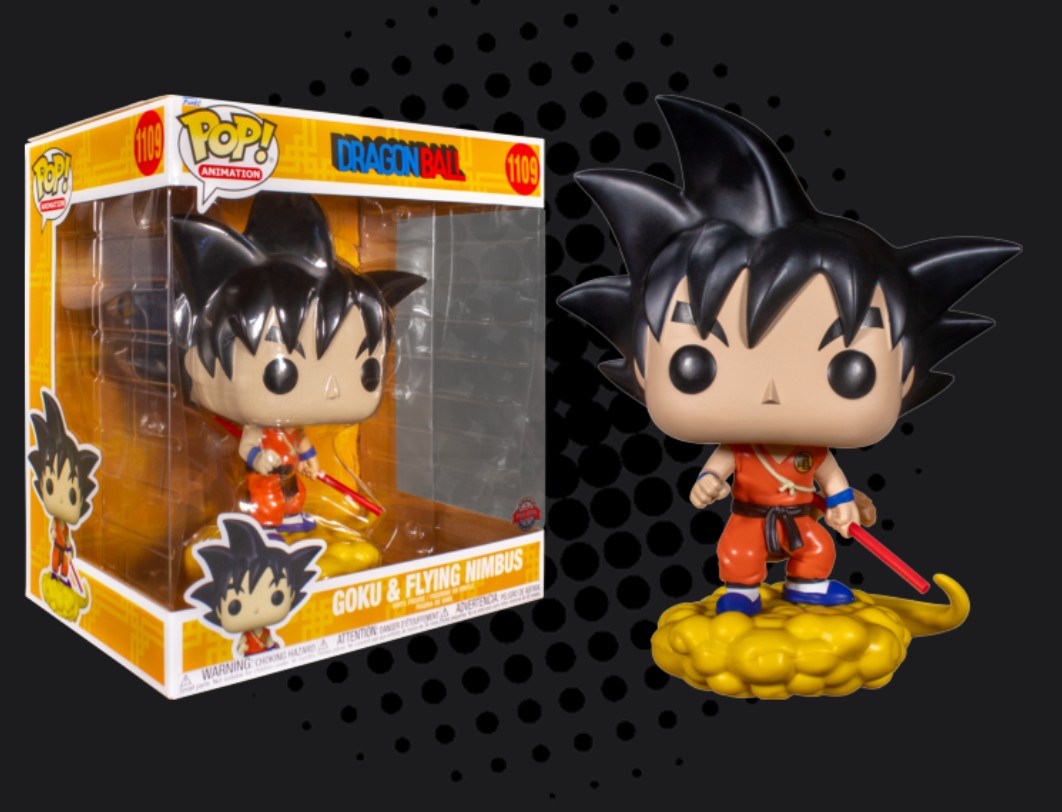 Dragon Ball Z, Goku with Nimbus Jumbo Funko Pop! Vinyl Figure