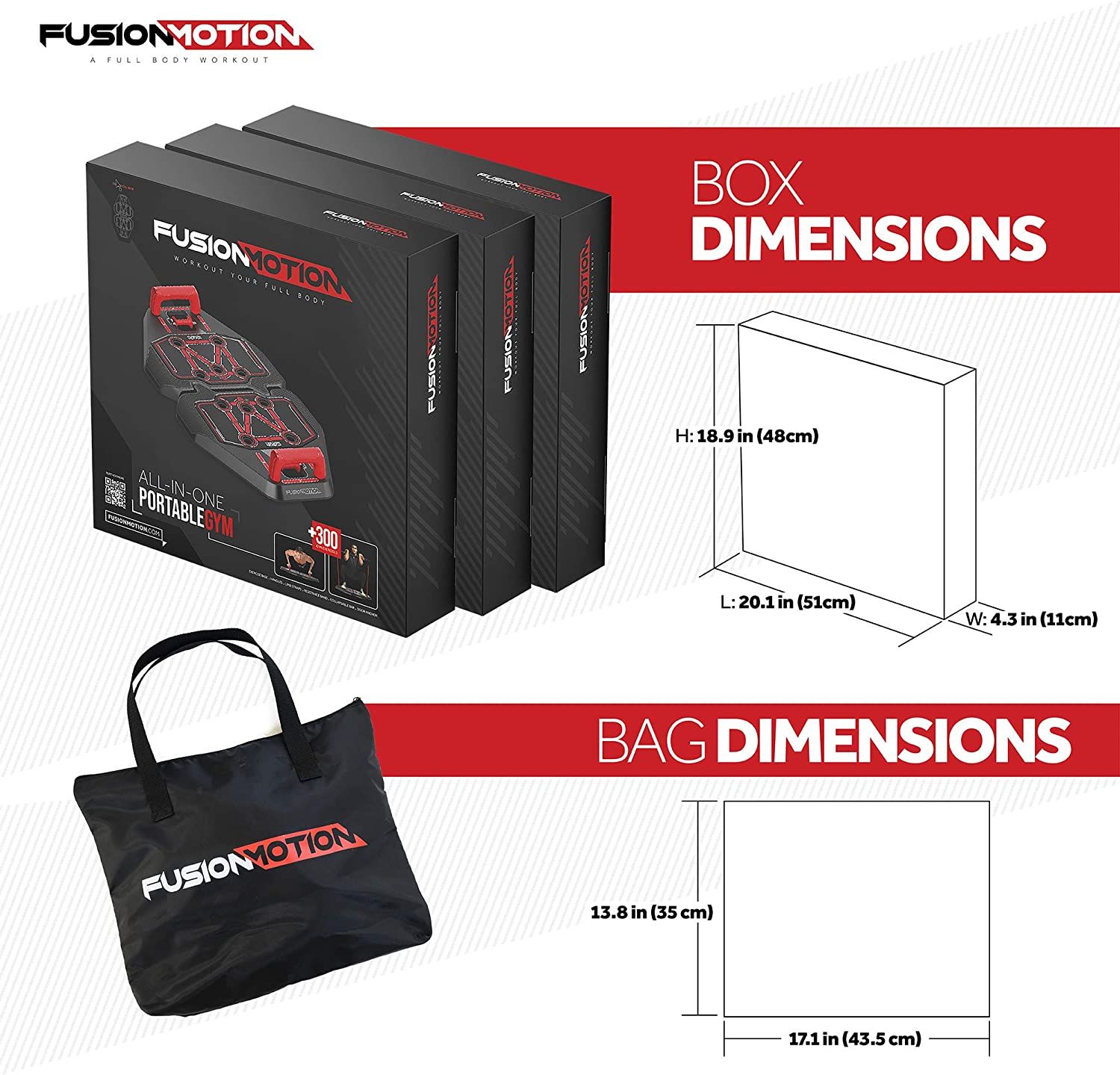 Fusion motion on sale portable gym workouts