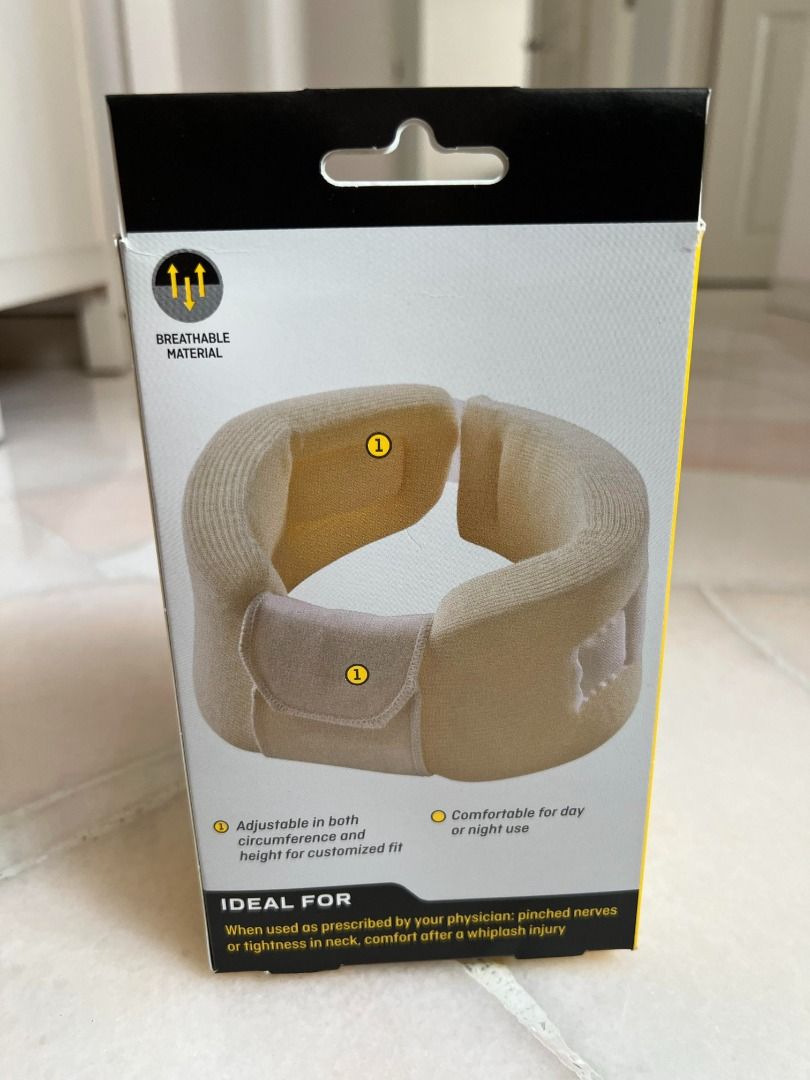 Futuro Neck Cervical Collar (Adjustable), Health & Nutrition, Braces