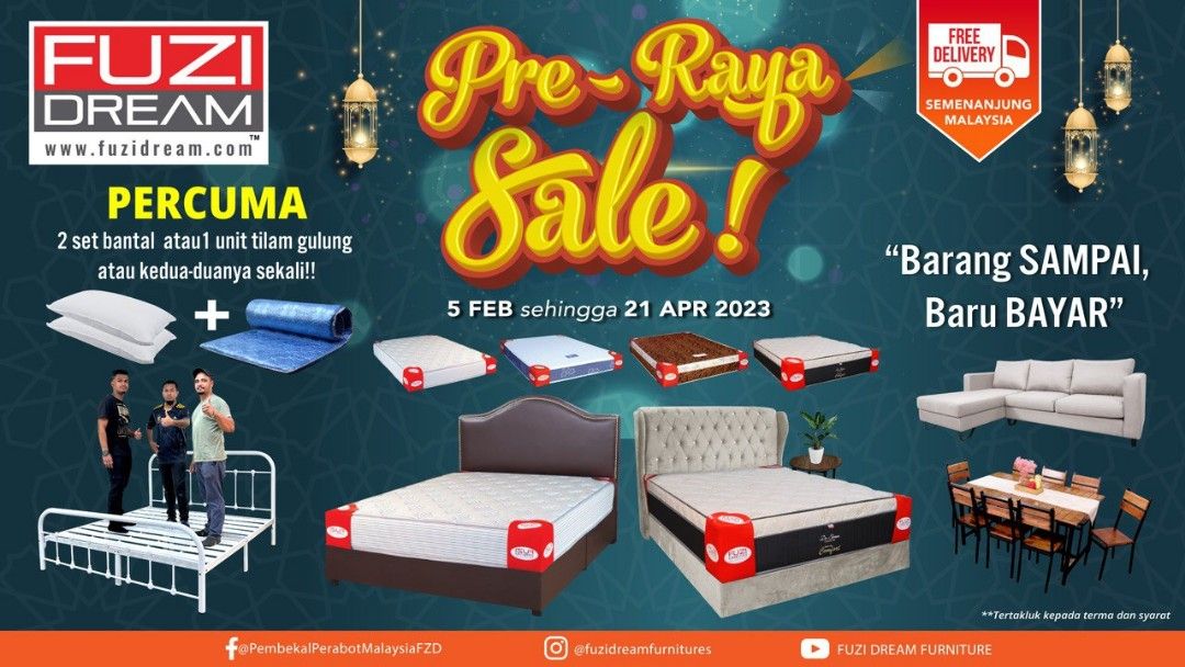 FUZI DREAM FURNITURE, Furniture & Home Living, Furniture, Sofas on