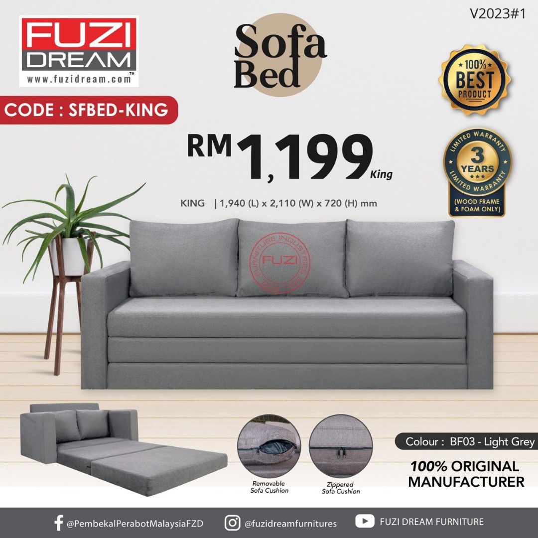 FUZI DREAM FURNITURE, Furniture & Home Living, Furniture, Sofas on