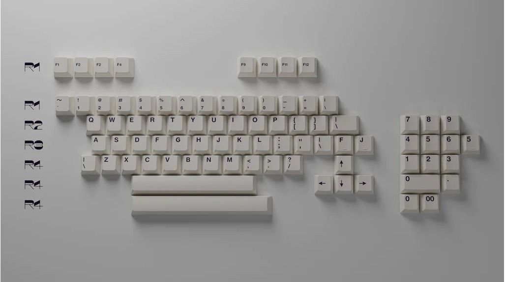 GMK Future Funk - Light Alphas Kit ONLY, Computers & Tech, Parts ...