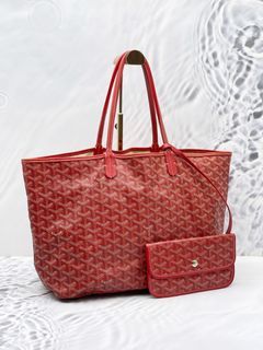 Goyard Cute Transparent Beach GM Tote Pink, Luxury, Bags & Wallets on  Carousell