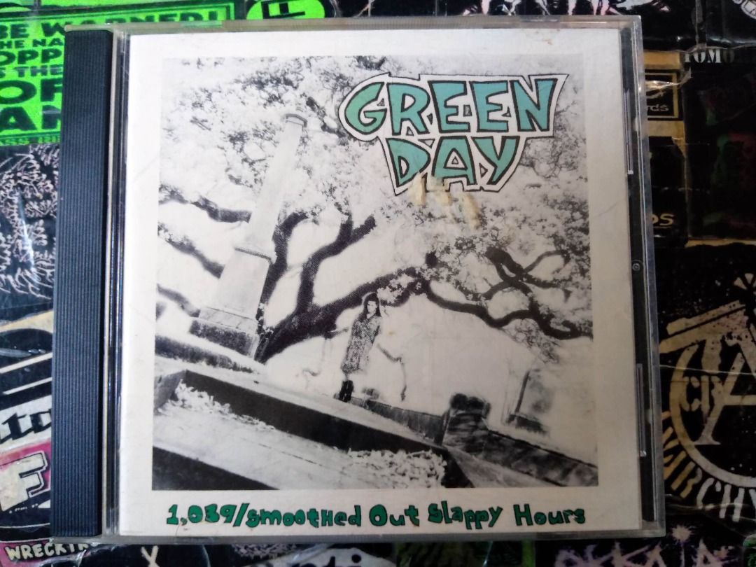 Green Day 1 039/Smoothed Out Slappy Hours Pop Punk CD 1991 jewel case