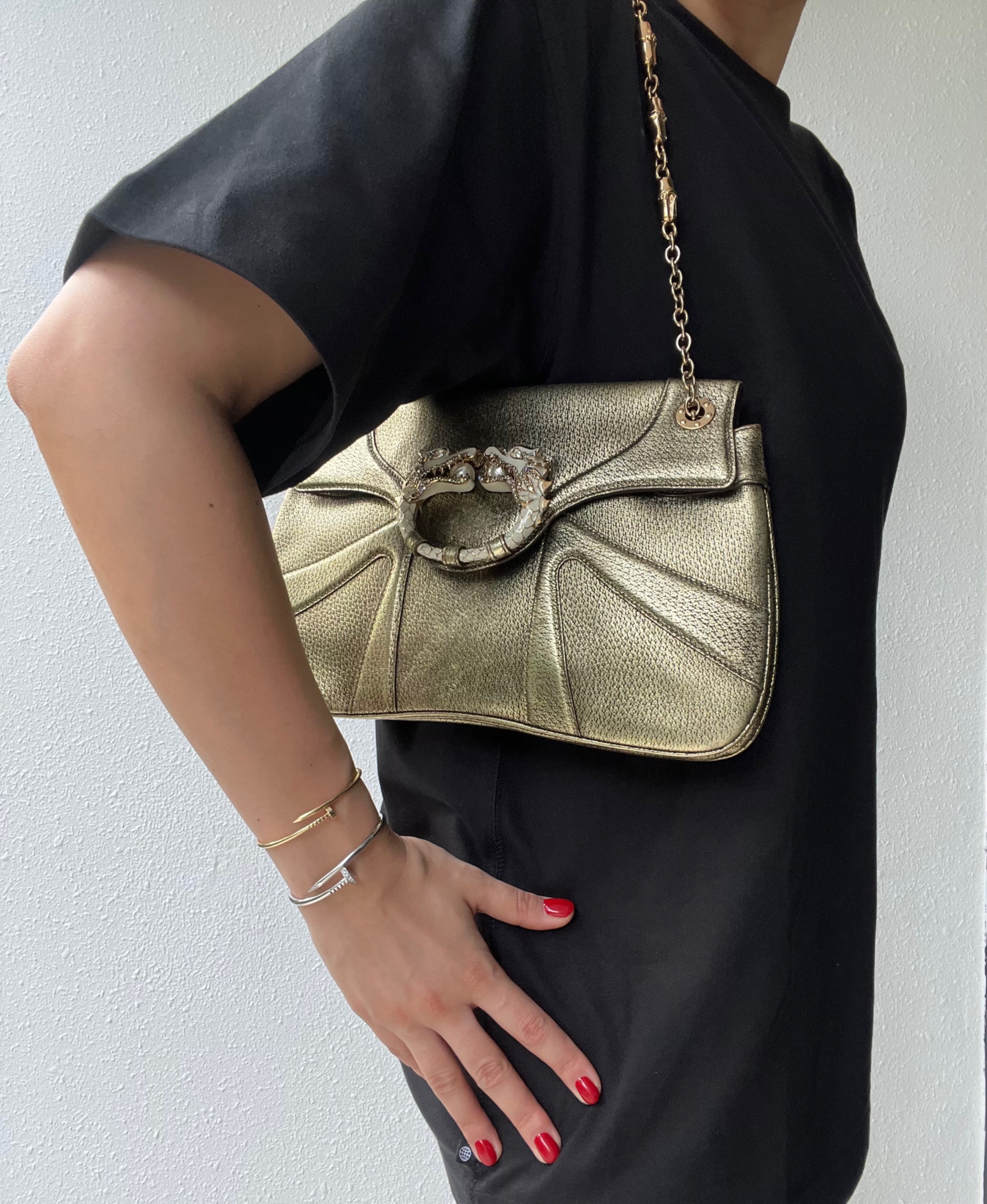 Gucci dragon by Tom Ford bag vintage Luxury Bags Wallets on
