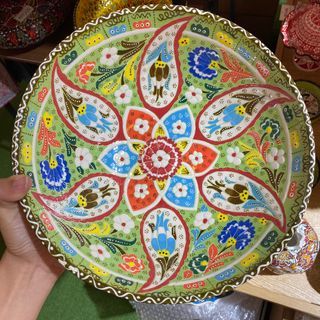Handmade Ceramic Bowl 26cm Made in Turkiye