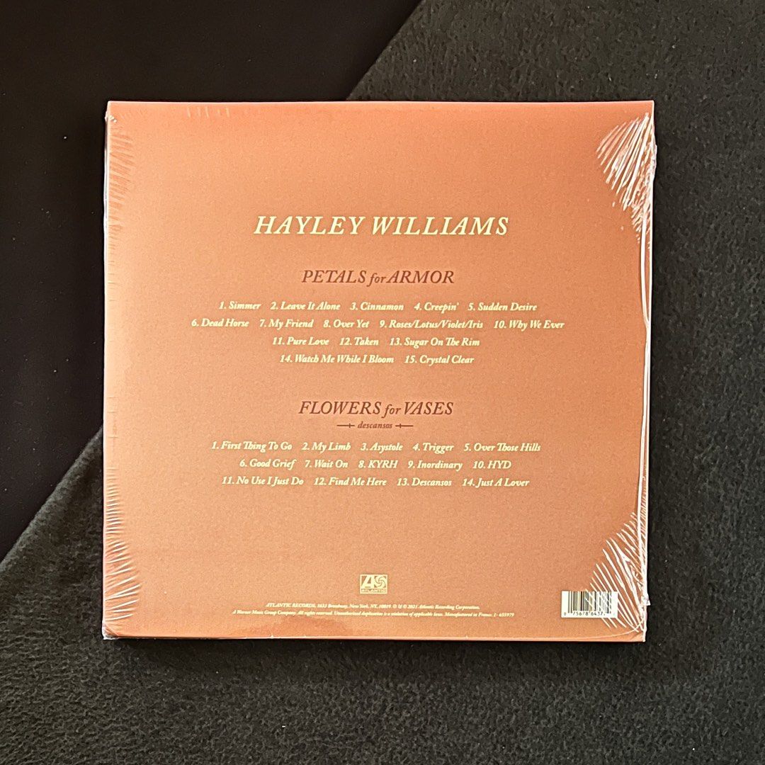 Hayley Williams Flowers For Vases / Descansos & Petals For Armor