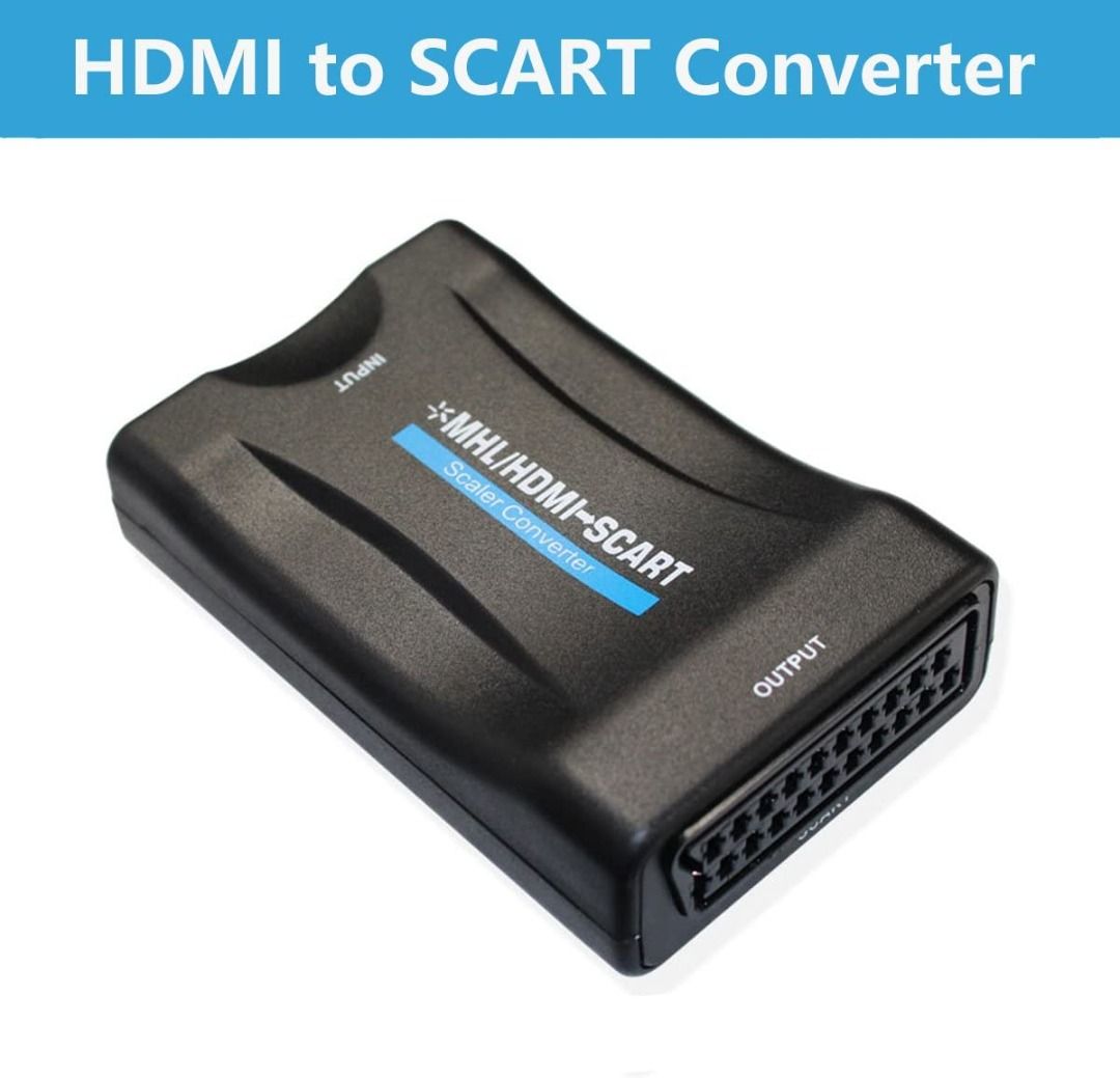 HDMI a Scart 1080p Video Audio Convertidor adaptador HDMI en Scart
