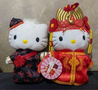 Hello Kitty Plush Toy (pair)