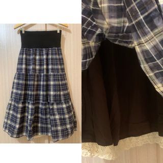 ❌SOLD❌ Highwaist Tartan Skirt
