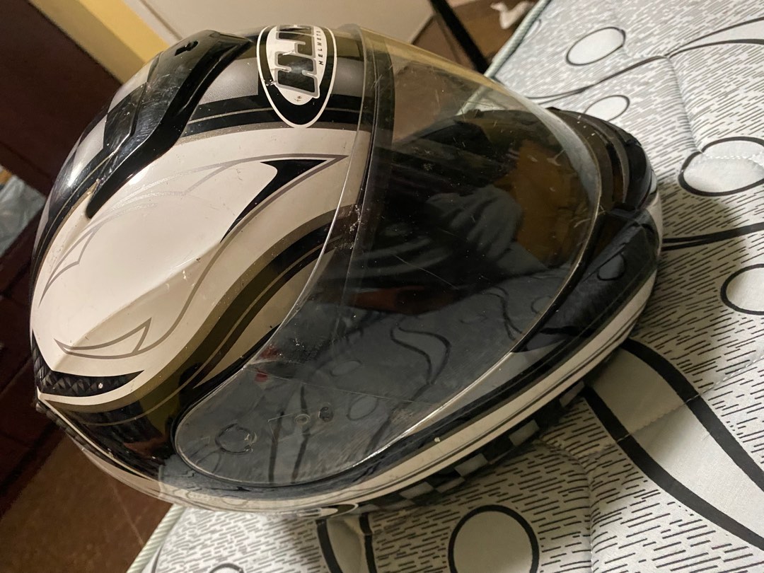 Hjc original helmet, Motorbikes, Motorbike Parts & Accessories, Helmets