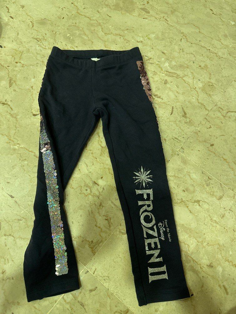 H&m Black Sequin Legging Hm Leggins Donna H&m Outlet Leggings