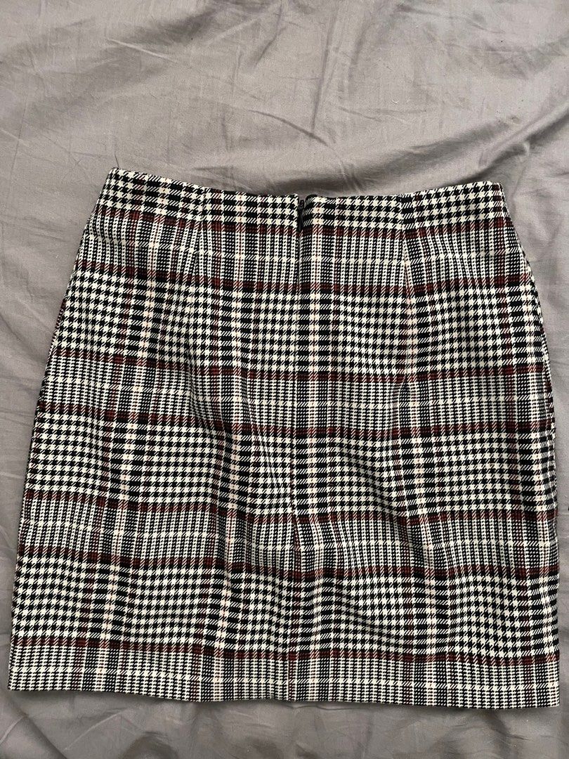 H&m short on sale jersey skirt