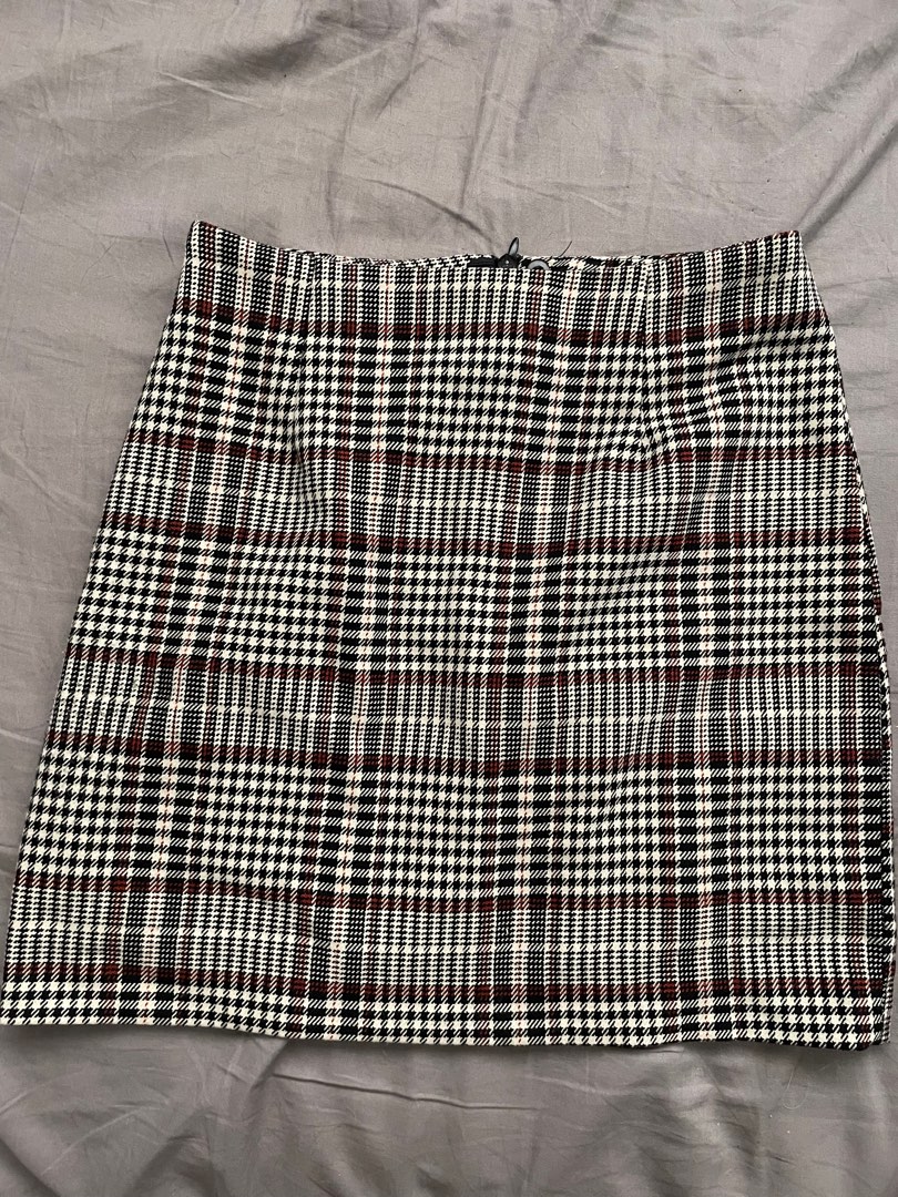 H&m short jersey skirt clearance