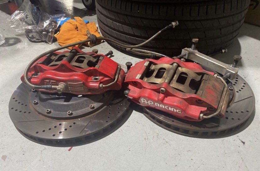 Honda Civic FD Big Brake Kit BBK FD1 FD2 FD3 FD4, Car Accessories, Accessories on Carousell