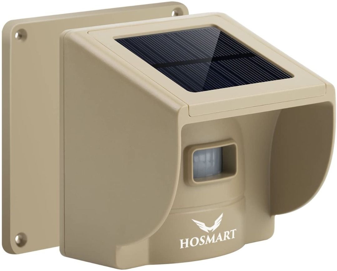 Hosmart Rechargable Solar Driveway Alarm Wireless Sensor System