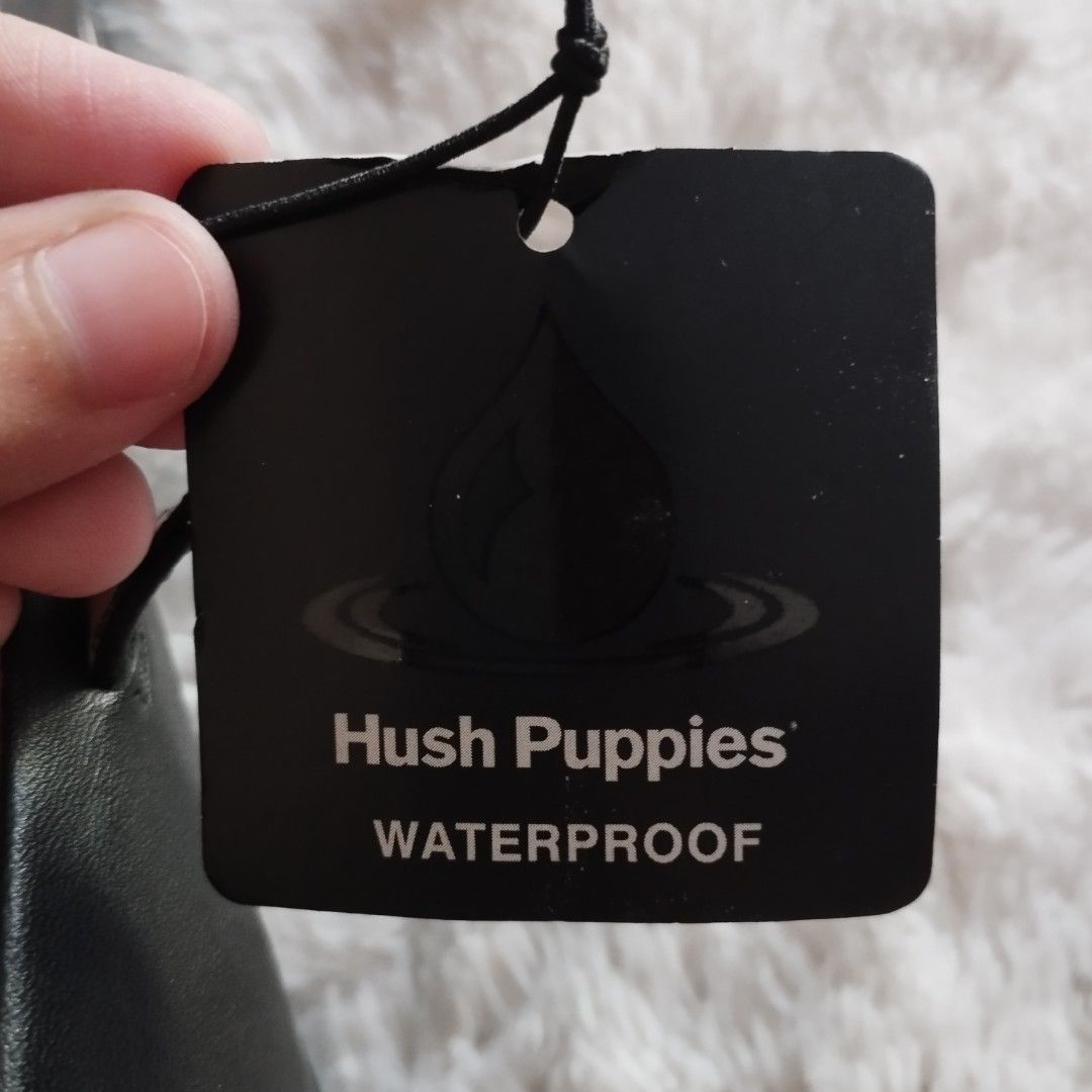 HUSH PUPPIES SAMUELLA MARY JANE BLACK LEATHER SHOES SCHOOL SHOES, Women