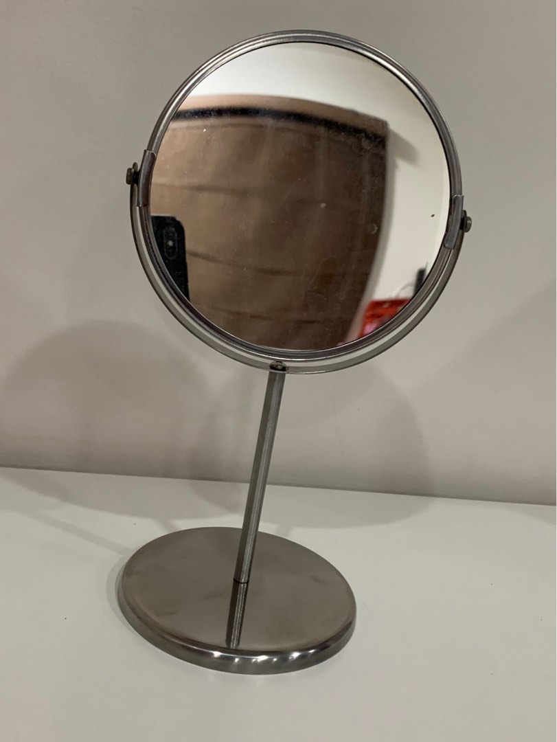 Ikea 2way Magnifying Mirror, Furniture & Home Living, Bathroom