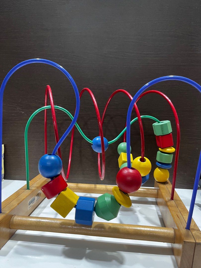 Ikea wooden bead toy clearance