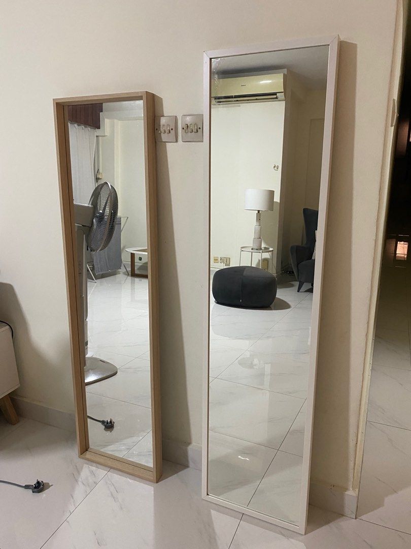 IKEA full length mirror, Furniture & Home Living, Home Decor, Mirrors