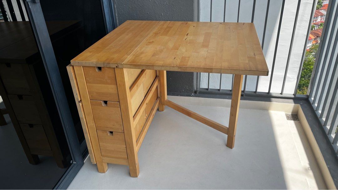 IKEA NORDEN table, Furniture & Home Living, Furniture, Tables & Sets on