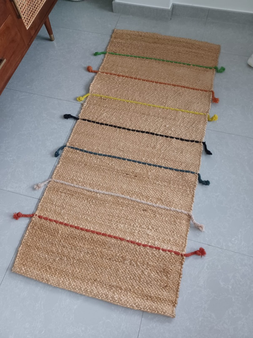 IKEA Raklev Handwoven Rug, Furniture & Home Living, Home Decor, Carpets