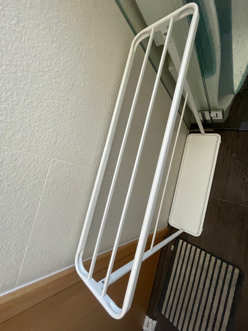 IKEA RASSLIG Towel Stand white Furniture Home Living Bathroom Kitchen Fixtures on Carousell