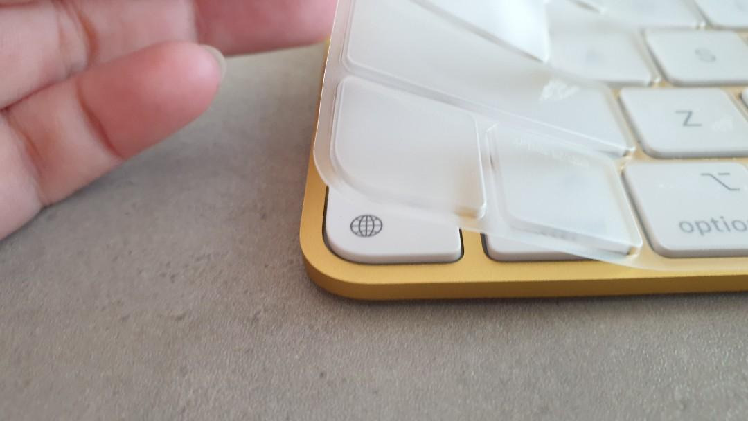 Imac 2022 version keyboard protector (With TOUCH ID), Computers & Tech