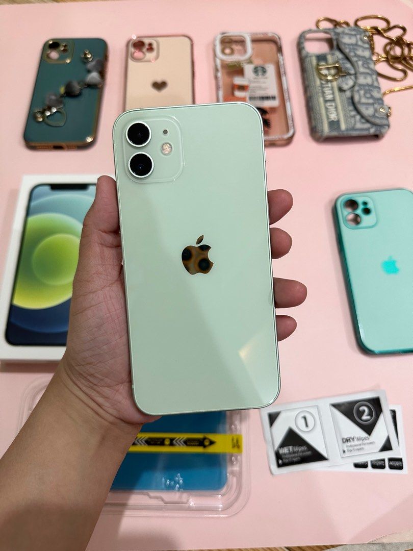 Iphone 12 128GB mint Green on Carousell