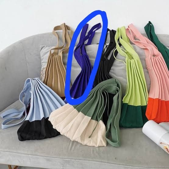 Japanese best sale pleated tote