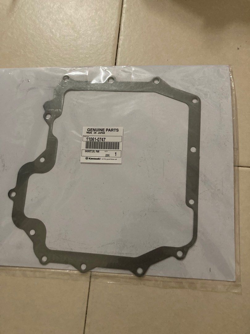 Kawasaki Zx10r oil pan gasket 20102018, Motorcycles, Motorcycle