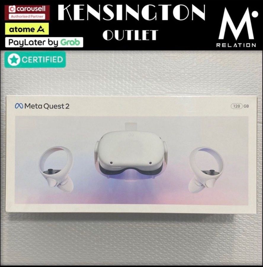 {Kensington}{New} Oculus Meta Quest 2 Sealed Set Authentic 256GB